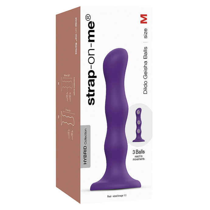 Strap On Me Geisha Dildo with Balls-Pu... 6016862