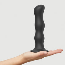 Load image into Gallery viewer, Strap On Me Geisha Dildo with Balls-Black XL