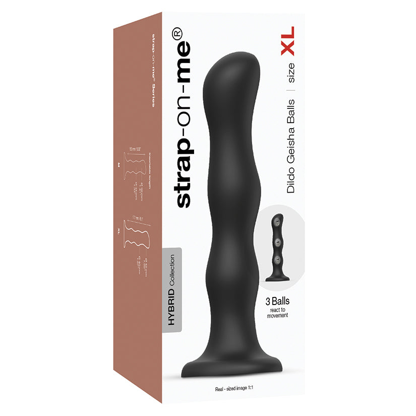 Strap On Me Geisha Dildo with Balls-Bl... 6016879