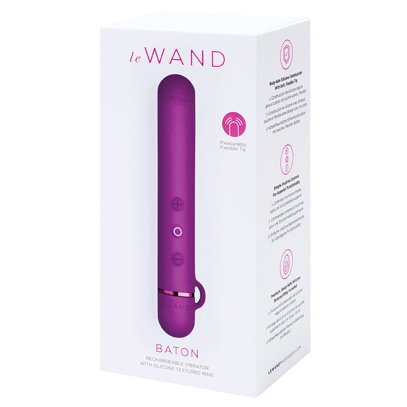 Le Wand Chrome Baton-Cherry LW-015CHR