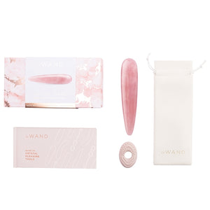 Le Wand Crystal Wand-Rose Quartz