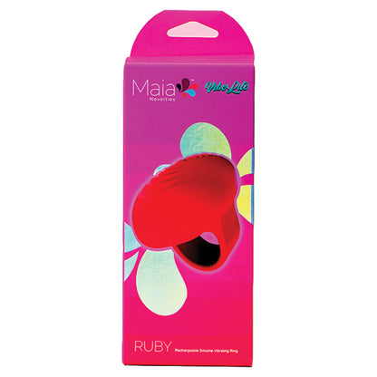 Maia Vibelite Ruby Silicone Vibrating ... AF-011
