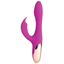 Load image into Gallery viewer, Maia Skyler Rechargeable Bendable Rabbit-Purple 8.5