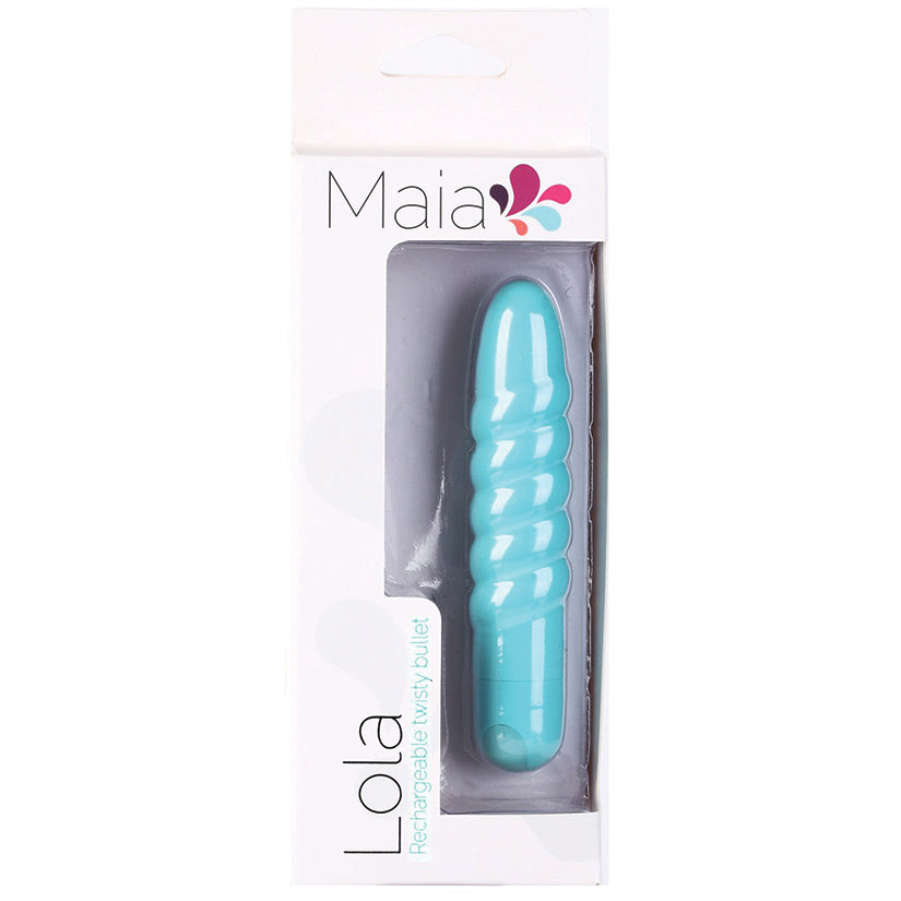 Maia Lola Rechargeable Bullet-Teal MA331