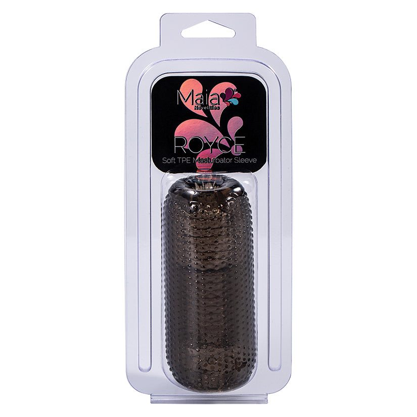 Maia Royce Masturbator Sleeve-Black BO-23-001-BLK
