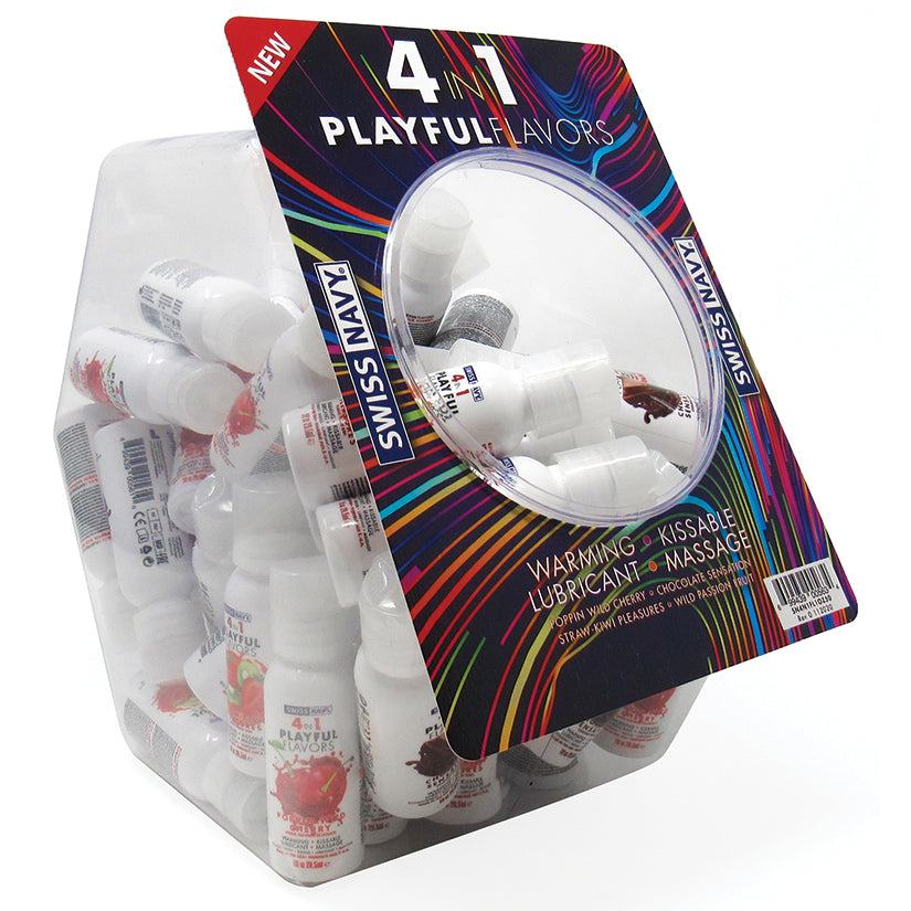 Swiss Navy 4 In 1 Playful Flavors-Asso... SN4N1AST50CT