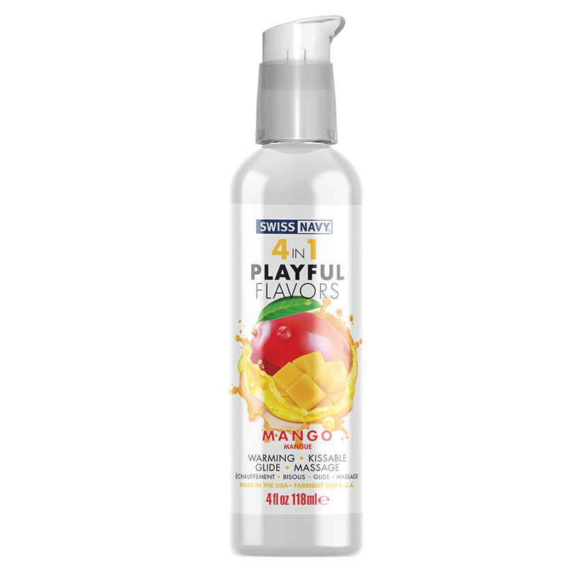 Swiss Navy 4 In 1 Playful Flavors-Mang... SN4N1FMG4
