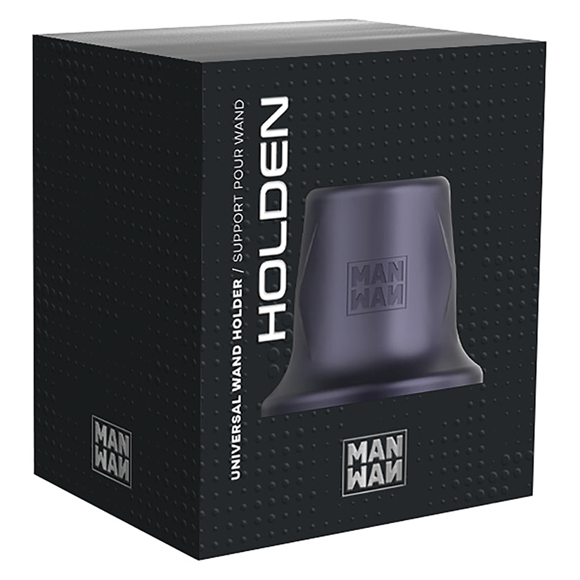 Man.wand Holden Universal Wand Holder-Black Plum