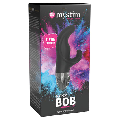 Mystim Hop Hop Bob Estim Vibrator-Blac... 46540