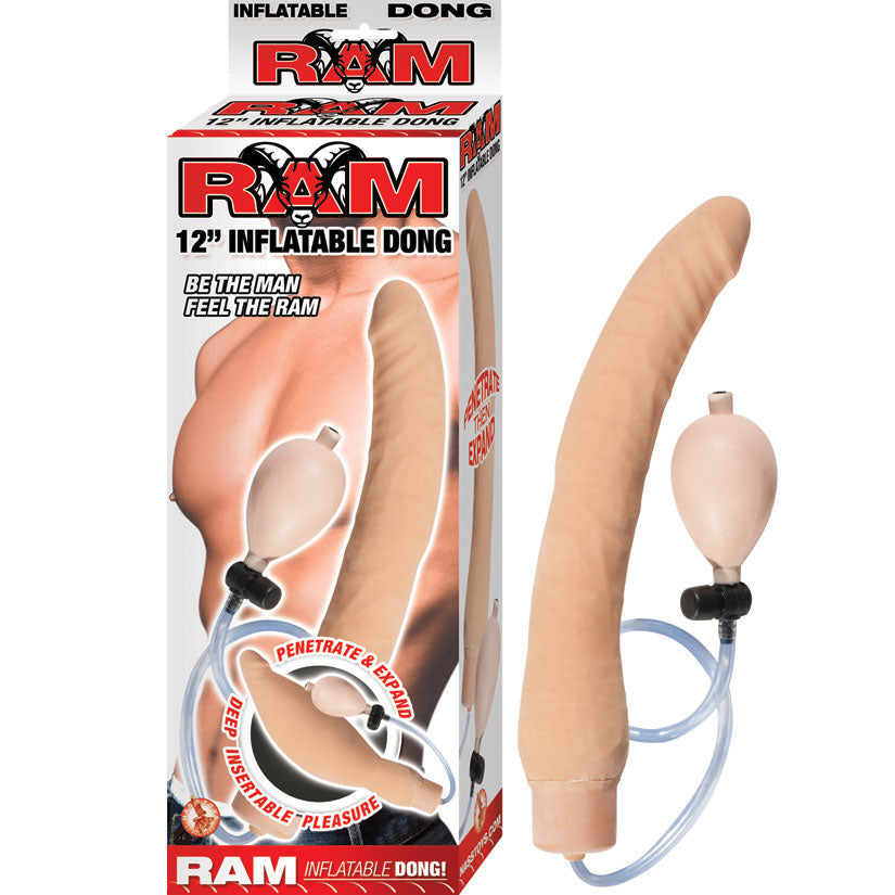 Ram 12" Inflatable Dong-Flesh 2514-1
