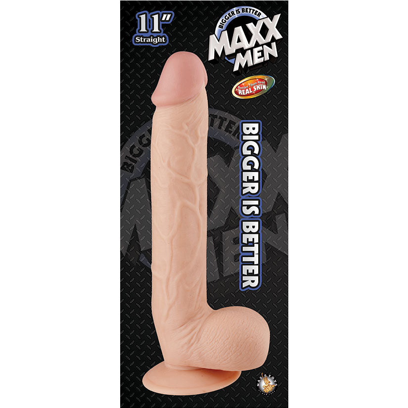 Maxx Men Straight Dong-Flesh 11" 2604