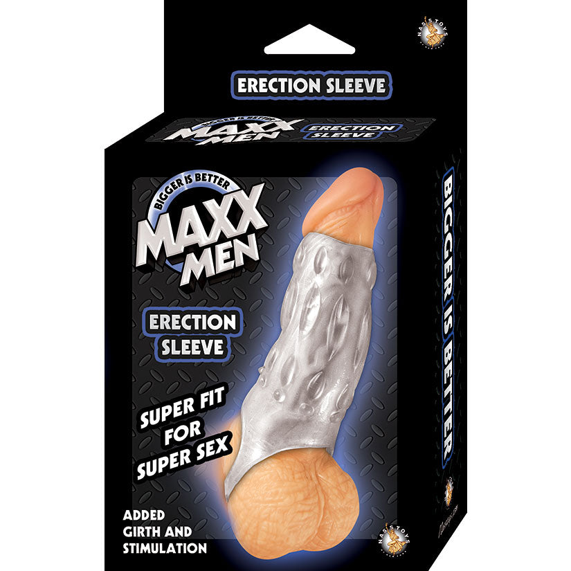 Maxx Men Erection Sleeve-Clear 2617-1