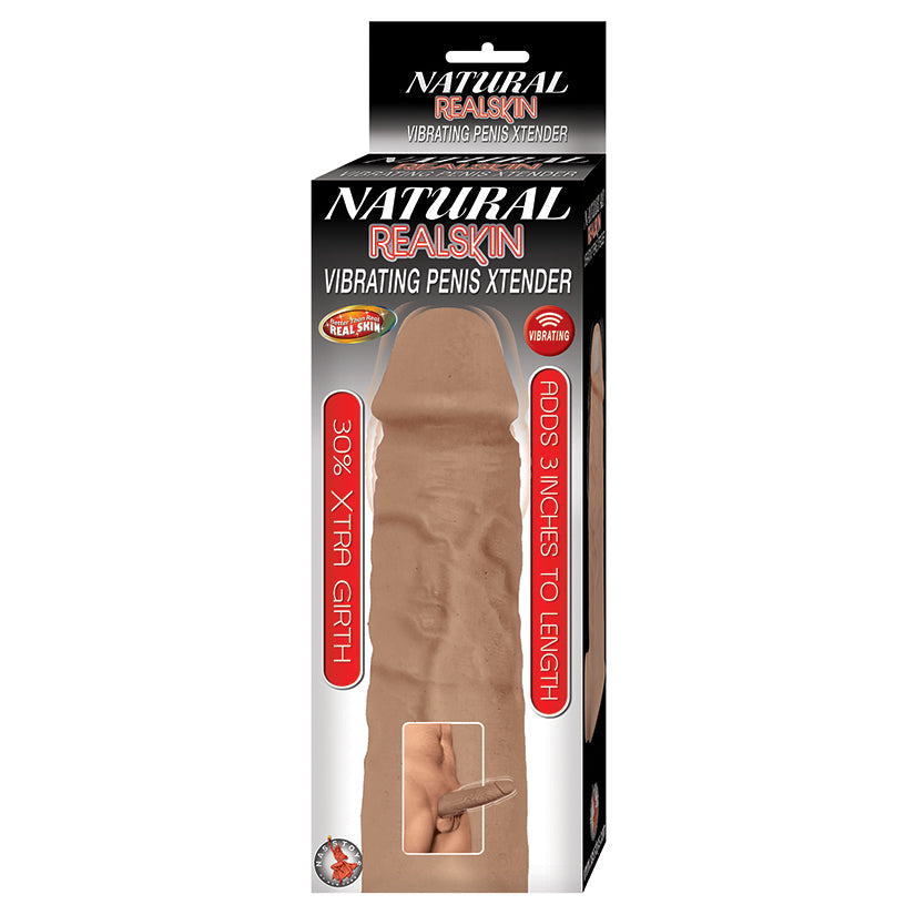 Natural Realskin Vibrating Penis Xtend... 2957-2