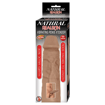 Natural Realskin Vibrating Penis Xtend... 2957-2
