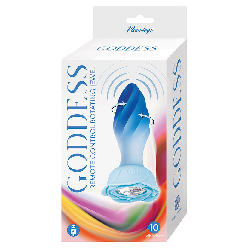 Goddess Remote Control Rotating Jewel-Blue