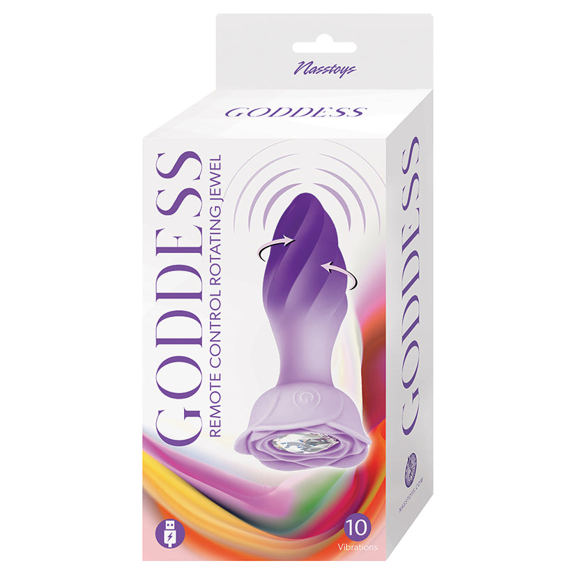 Goddess Remote Control Rotating Jewel-Purple