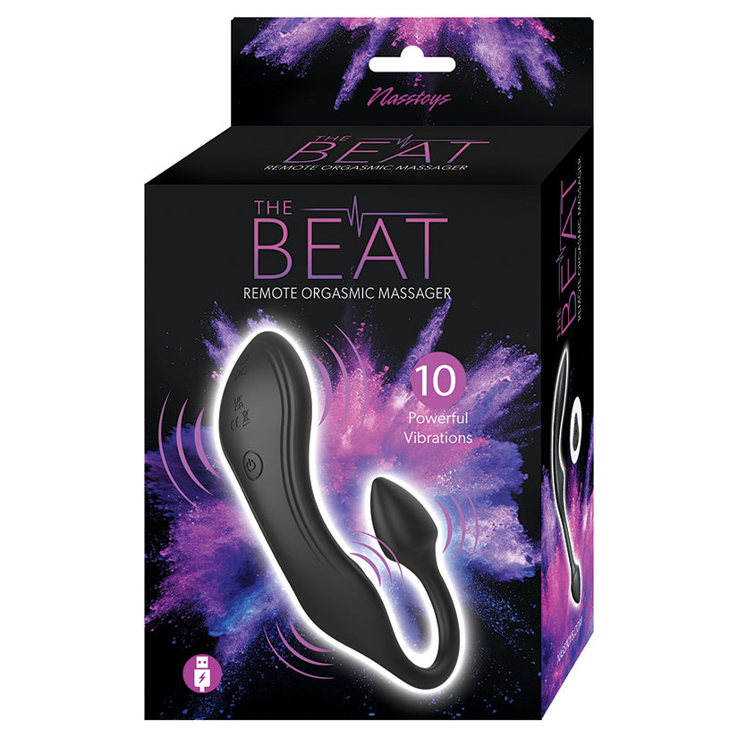 The Beat Remote Orgasmic Massager-Black