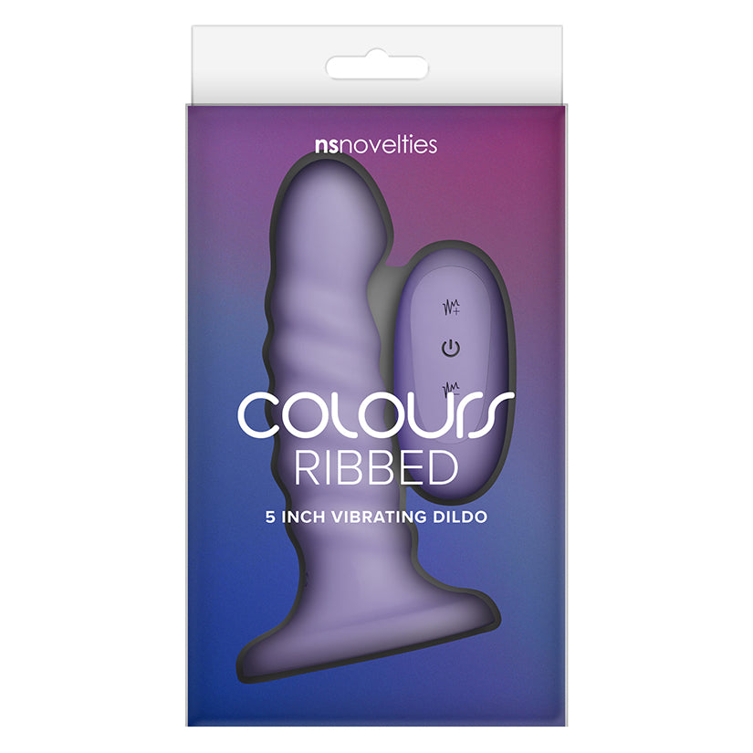Colours Ribbed-Purple 5"