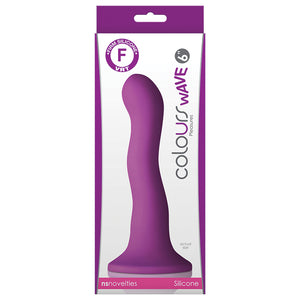 Colours Wave Dildo-Purple 6" NSN-0409-15