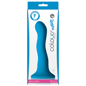 Colours Wave Dildo-Blue 6" NSN-0409-17