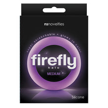 Load image into Gallery viewer, Firefly Halo C-Ring-Medium Purple NSN-0473-35