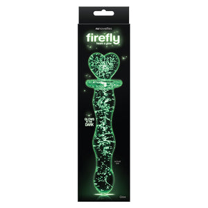 Firefly Glass Heart a Glow-Clear NSN-0494-61