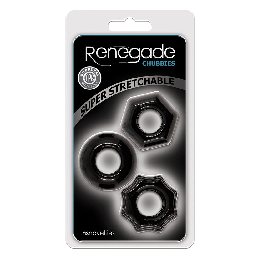 Renegade Chubbies-Black NSN-1111-13