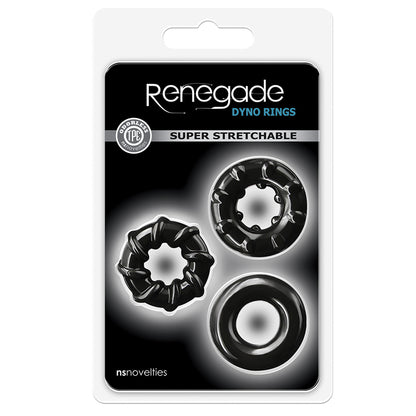 Renegade Dyno Rings-Black NSN-1111-33