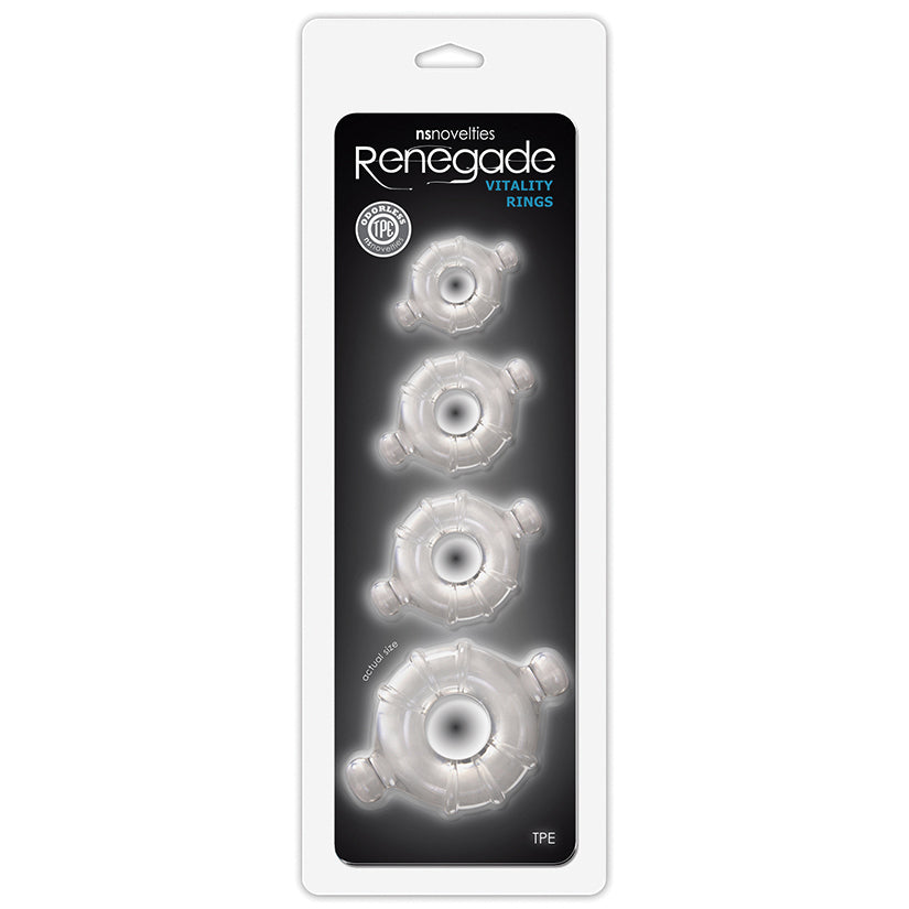 Renegade Vitality Rings-Clear NSN-1116-61