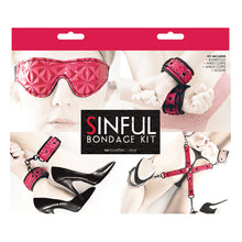 Load image into Gallery viewer, Sinful Bondage Kit-Pink NSN-1219-04