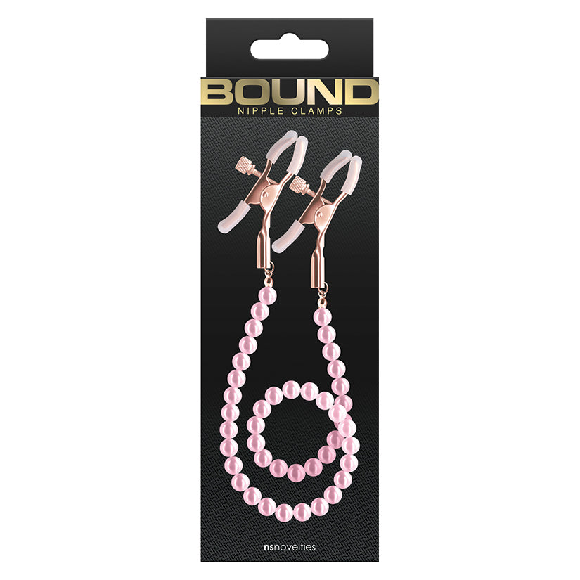 Bound Nipple Clamps DC1-Pink NSN-1302-44
