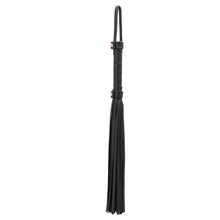 Load image into Gallery viewer, Bondage Couture Flogger-Black