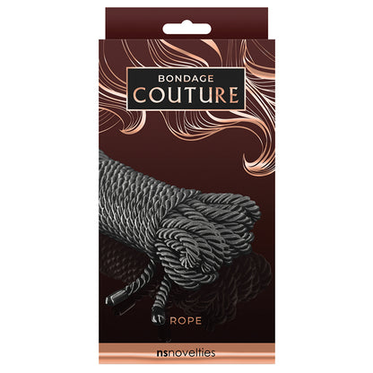 Bondage Couture Rope-Black NSN-1307-33