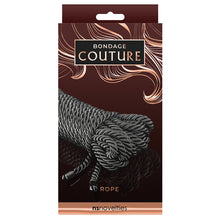 Load image into Gallery viewer, Bondage Couture Rope-Black NSN-1307-33