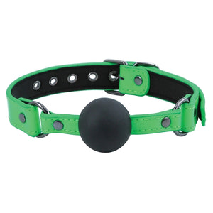 Electra Ball Gag-Green