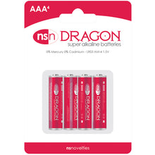 Load image into Gallery viewer, Dragon Alkaline Batteries AAA (4 Pack) NSN-2010-20