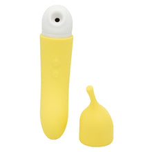 Load image into Gallery viewer, Natalie&#39;s Toy Box Banana Cream Air Pulse &amp; G-Spot Vibrator