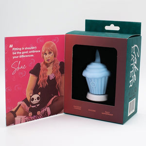 Natalie's Toy Box Cake Eater Clit Flicker Stimulator-Blue