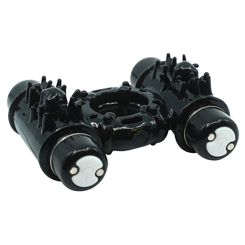 Sensuelle 7 Function Double Action C-Ring-Black