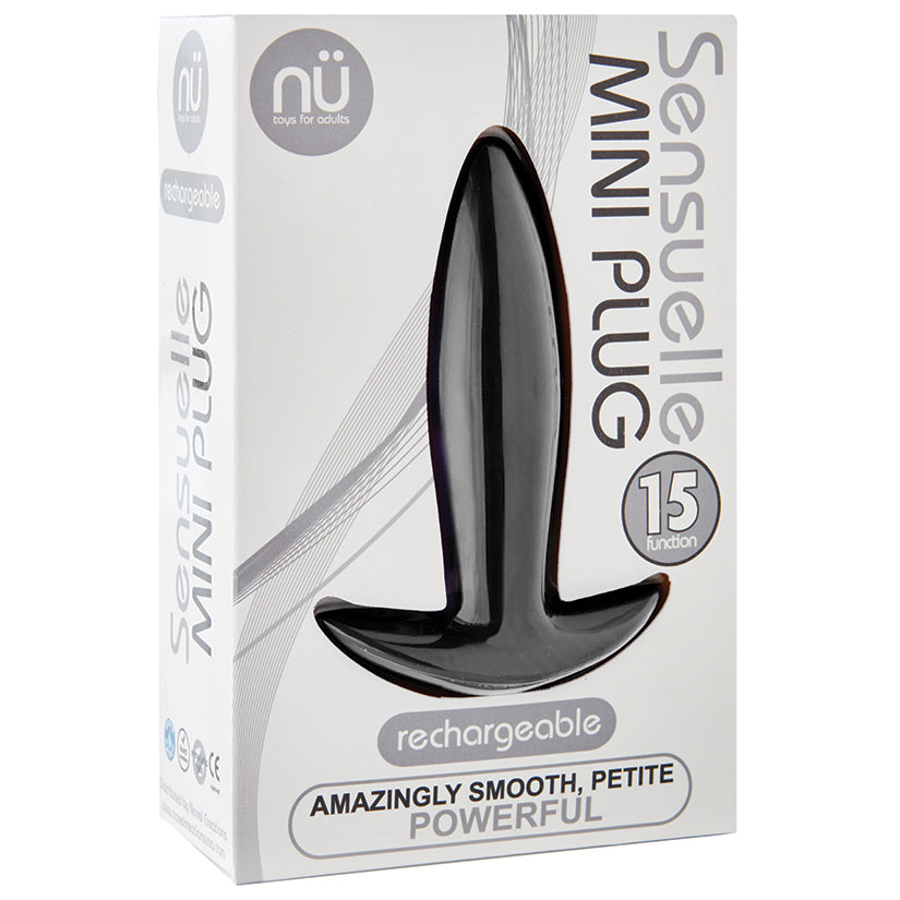 Sensuelle Mini Plug-Black BT-W54BK