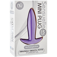 Load image into Gallery viewer, Sensuelle Mini Plug-Purple BT-W54PU