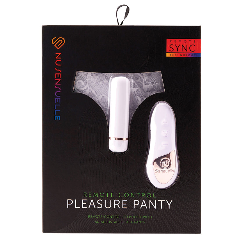 Sensuelle Pleasure Panty-White BT-W55WH