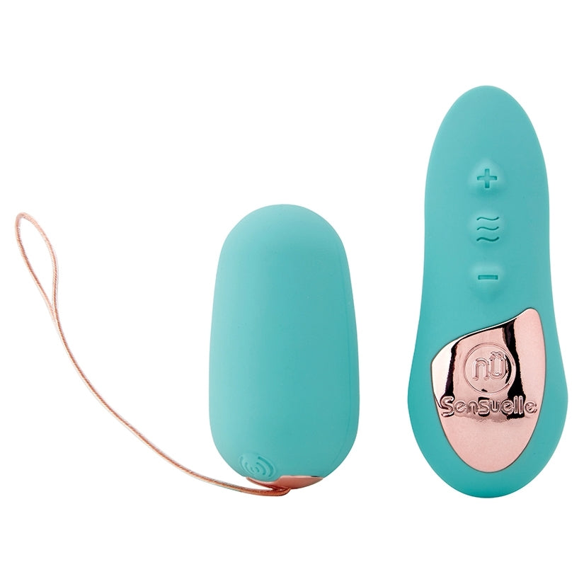 Sensuelle Remote Control 15 Function Petite Egg-T Blue