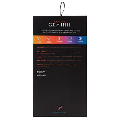 Sensuelle Geminii XLR8 Double Motor-Electric Blue