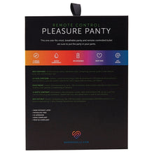 Load image into Gallery viewer, Sensuelle Pleasure Panty-Black