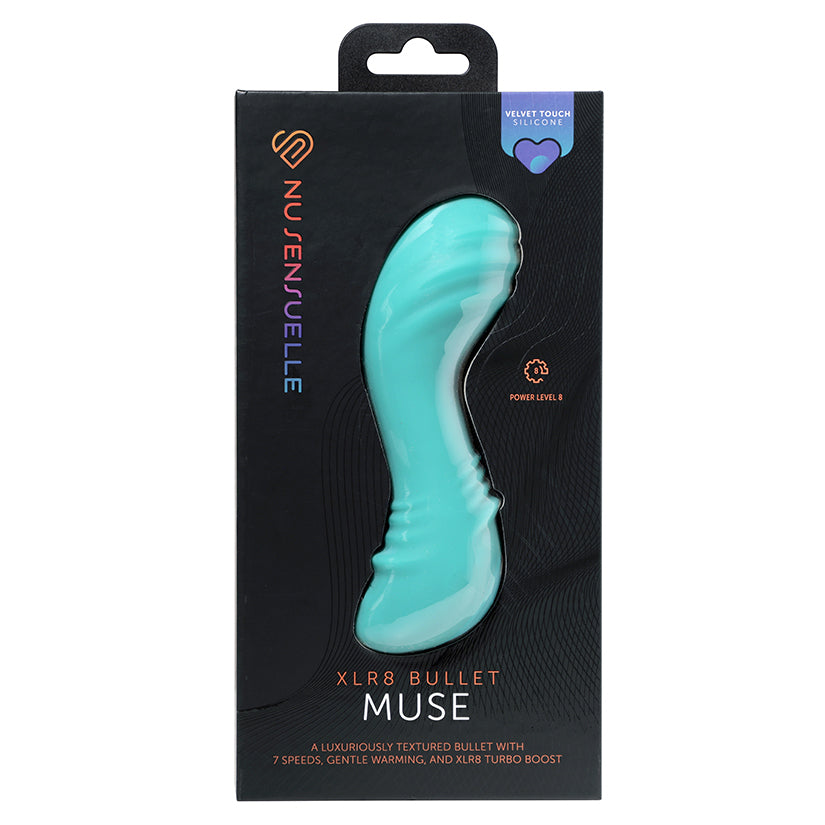 Nu Sensuelle Muse XLR8 Bullet with Heat-Blue