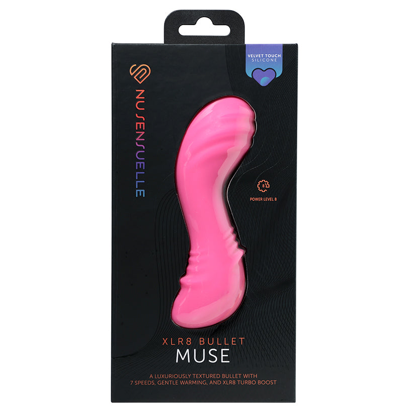 Nu Sensuelle Muse XLR8 Bullet with Heat-Pink