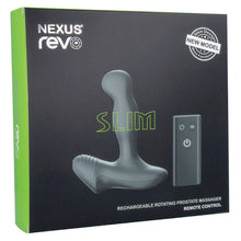 Load image into Gallery viewer, Nexus Revo Slim Rotating Prostate Massager-Black