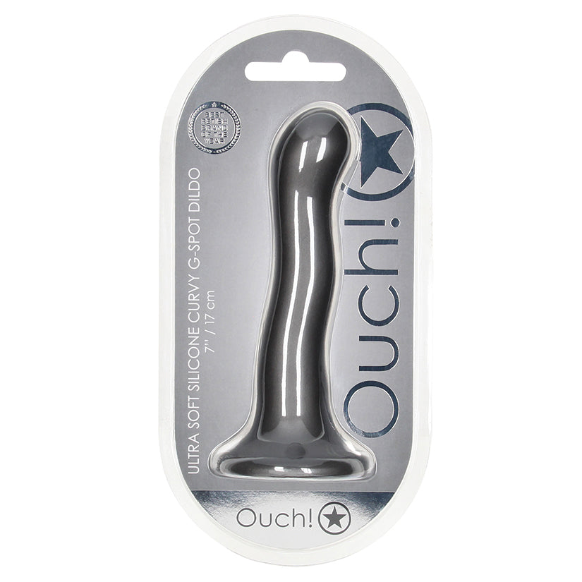Ouch! Ultra Soft Silicone Curvy G-Spot... OU818GUN