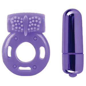 Neon Vibrating Couples Kit-Purple